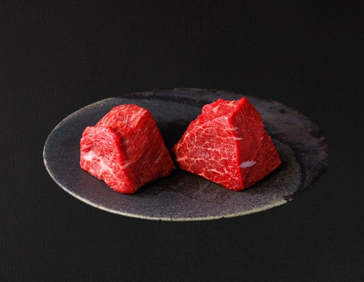 門崎熟成肉 塊焼き・塊肉（赤身：120g×2個） | ハンバーグの通販